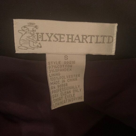 Vintage Ilyse Hart Ltd Butterfly Blazer Size Small - Picture 5 of 6